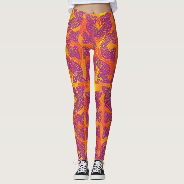 Leggings Tatuaje tribal (Anverso)