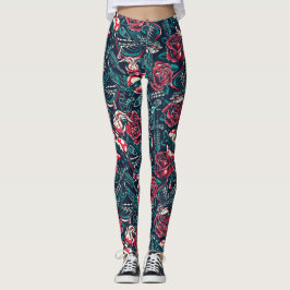 Leggings Tatuaje vintage