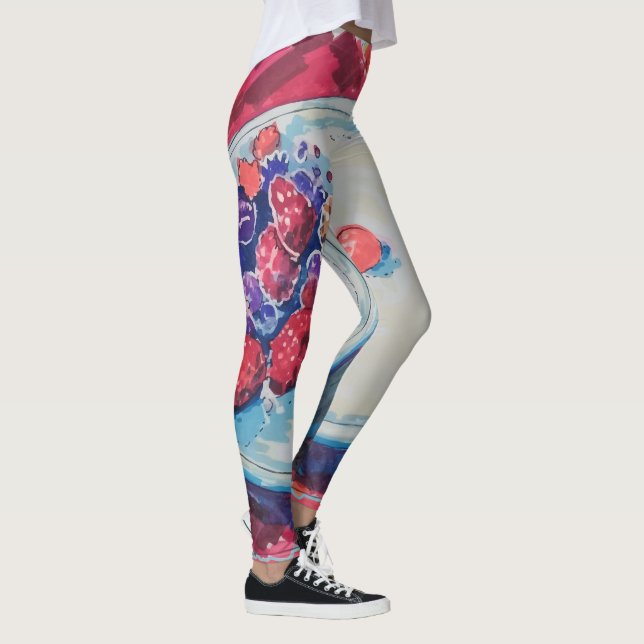 Leggings Tazón de Frutas Rojas (Derecha)
