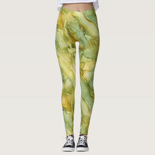 Leggings Té verde de la menta (Anverso)