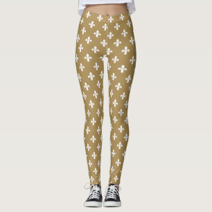 Leggings Teak Neutral Fleur de Lys