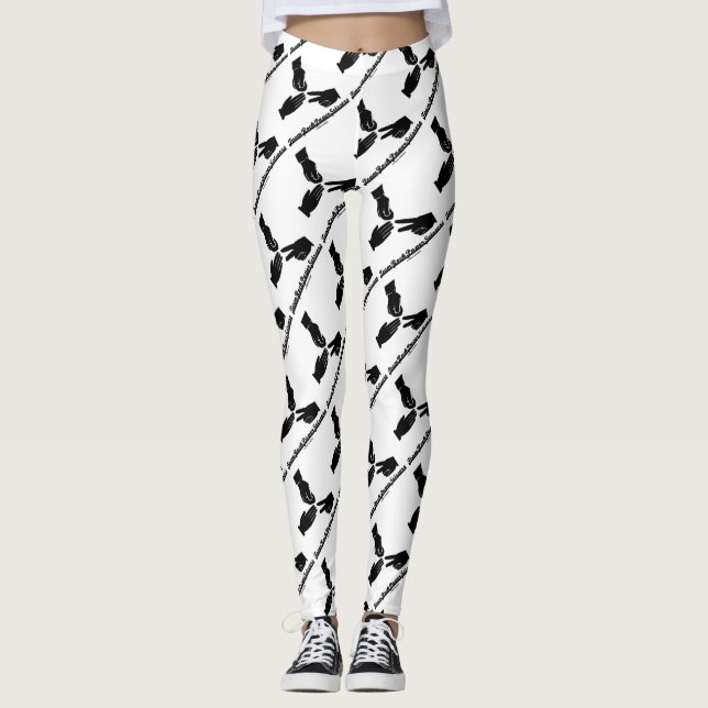 Leggings Team Rock Paper Scissors Hate Game Decision Maker (Anverso)