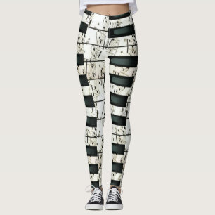 Leggings Teclas de piano