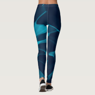 Leggings Tejido azul