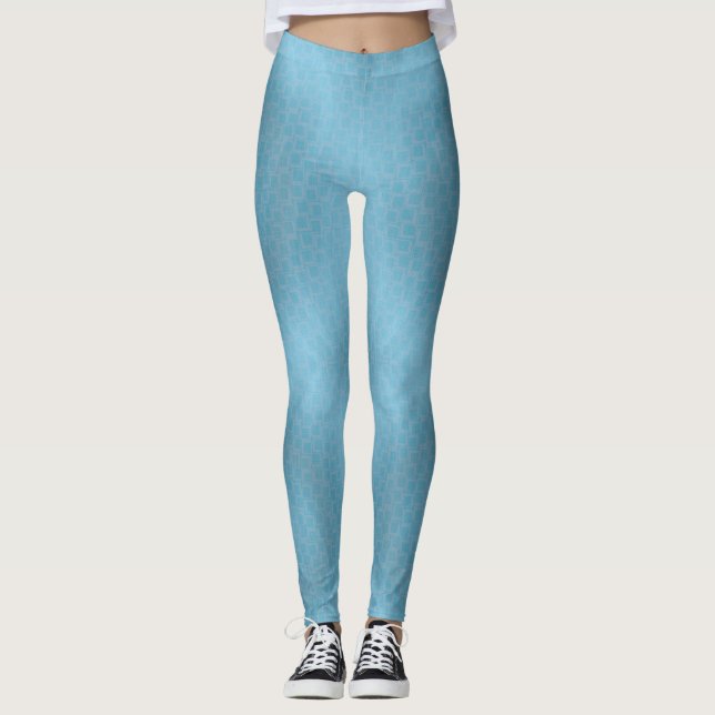 Leggings Tejido de arena desvanecido (Anverso)
