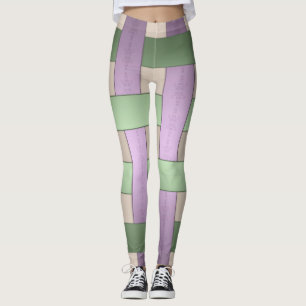 Leggings Tejido de cestería