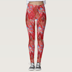 Leggings Tejido de época, rebanado
