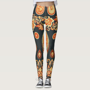 Leggings Tejido étnico oriental de Paisley