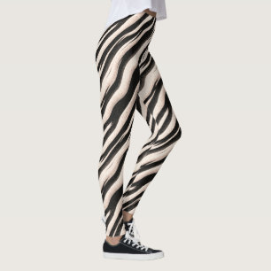 Leggings Tejidos cebra textura sin fisuras + tus ideas