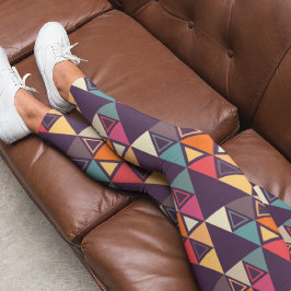 Leggings Tejidos triangulares modernos