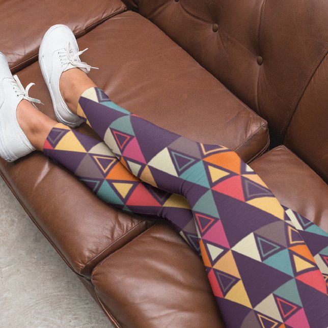 Leggings Tejidos triangulares modernos (Subido por el creador)
