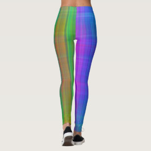 Leggings Tela escocesa de Paisley