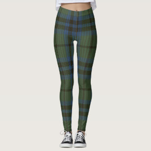 Leggings Tela escocesa del clan del tartán de Marshall