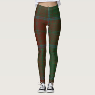 Leggings Tela escocesa del clan del tartán del cervecero