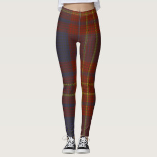 Leggings Tela escocesa del clan del tartán del mayordomo