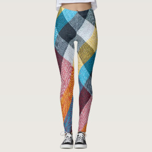 Leggings Tela tailandesa: Textura de tela de cierre.