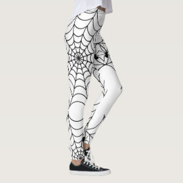 Leggings Telaraña de araña espeluznante Halloween