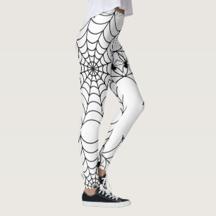 Leggings Telaraña de araña espeluznante Halloween