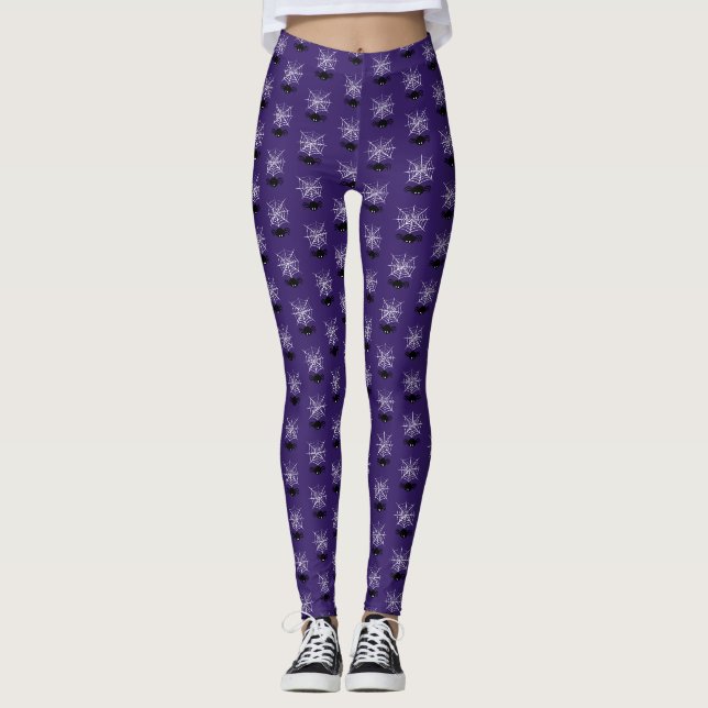 Leggings Telaraña de Halloween  (Anverso)