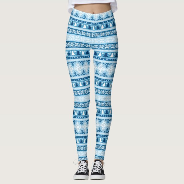 Leggings Tema del invierno (Anverso)
