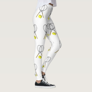 Leggings Tema deportivo del Doubles Tennis