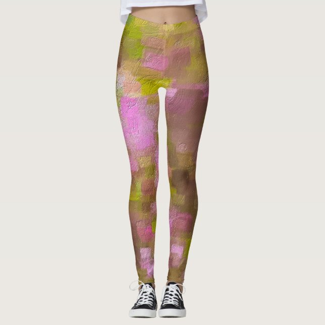 Leggings Temporada de primavera rompe el resumen (Anverso)