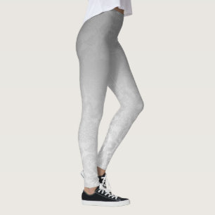 Leggings Tendencia de las piernas de Damasco de Ombre