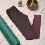 Leggings Tendencia Otoño Color Rojo Vino Leyendas<br><div class="desc">Las elegantes leggings oscuras del Vino Rojo de nuestra colección de colores de tendencia otoño e invierno 2023/24 ofrecen un encanto intemporal. Estas Leggings cian Ombre presentan un gradiente, que se desvanece de la oscuridad en la parte superior a un color más claro y luminoso en las piernas. Estas leggings...</div>