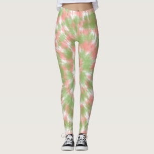 Leggings Teñido con Nudo