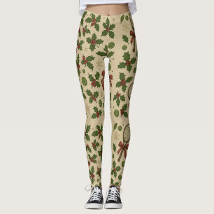 Leggings Tenis con tema de Navidad para jugador