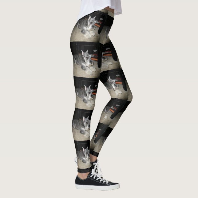 Leggings Tensión Mini-Schnauzer (Derecha)