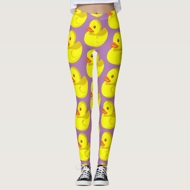 Leggings Tentador de pato de goma (Anverso)