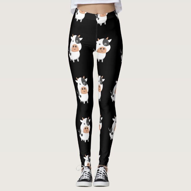 Leggings Ternera de vaca y cacao (Anverso)
