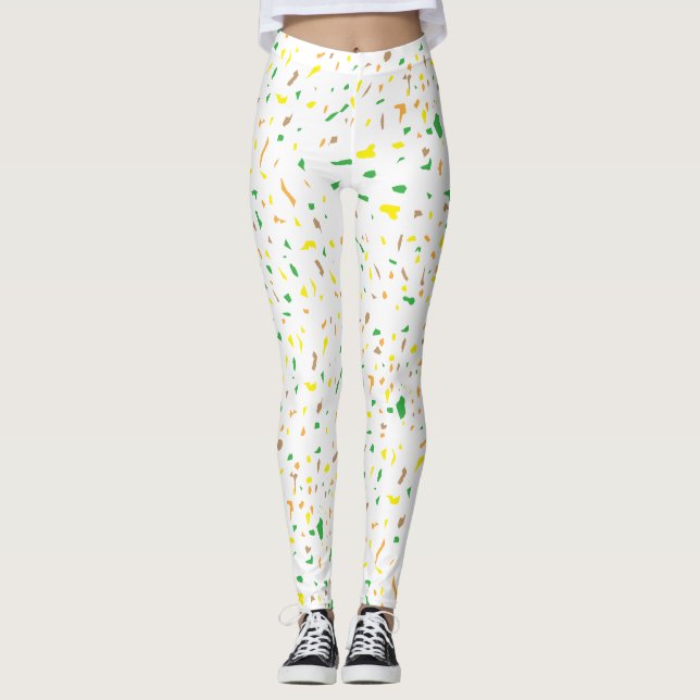 Leggings Terrazo elegante verano (Anverso)