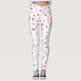 Leggings Terrazo rosa verano elegante