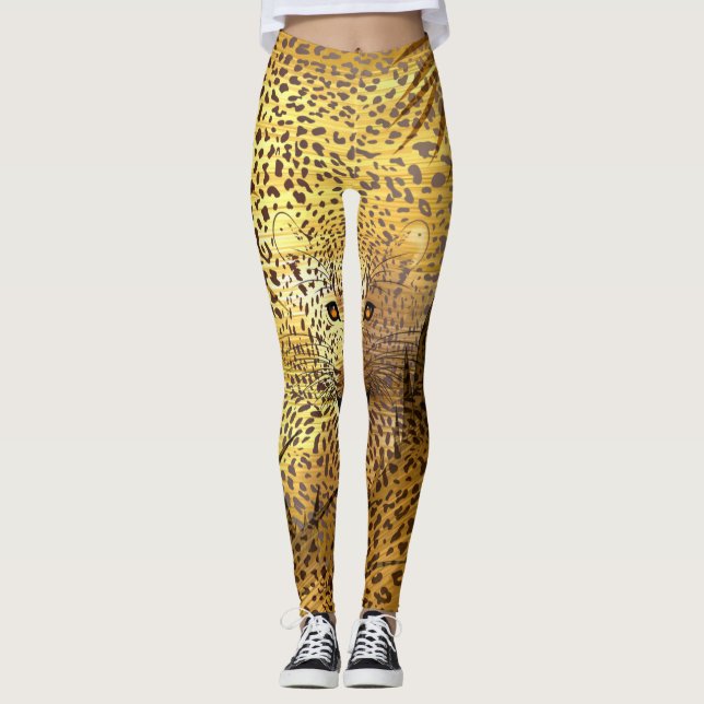 Leggings Territorio leopardo 1 (Anverso)