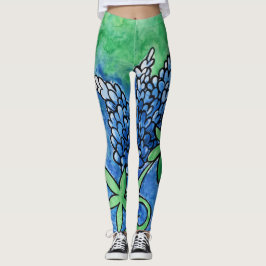 Leggings Texas Bluebonnets