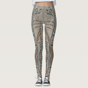 Leggings Texto grabado del lenguaje del Antiguo Egipto Jero