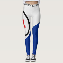 Leggings Texto personalizado Países Bajos Fútbol