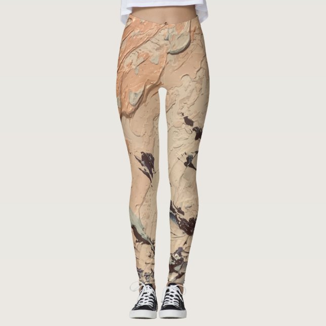 Leggings Textura #12 de la obra Viendo a travez de los ojos (Anverso)