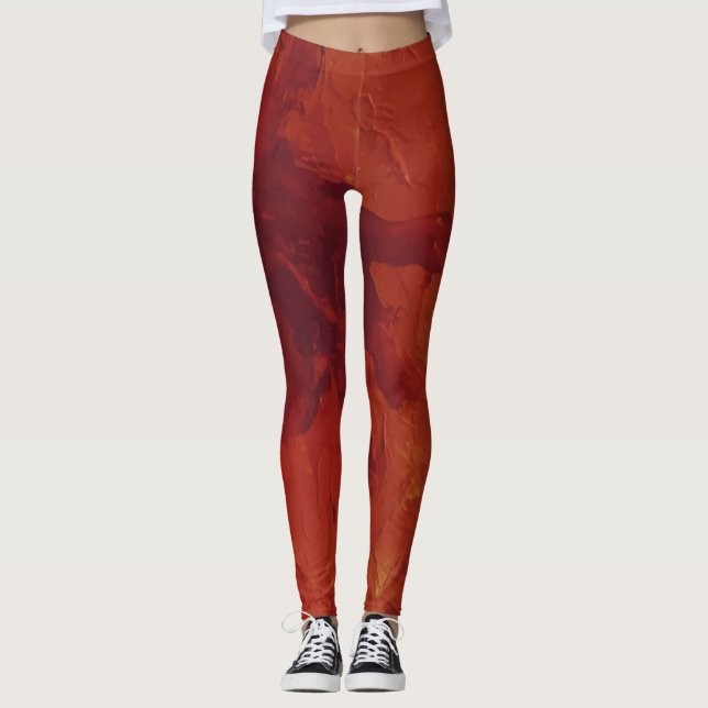 Leggings Textura #13 de la obra Nuit "Filtro dramático frío (Anverso)