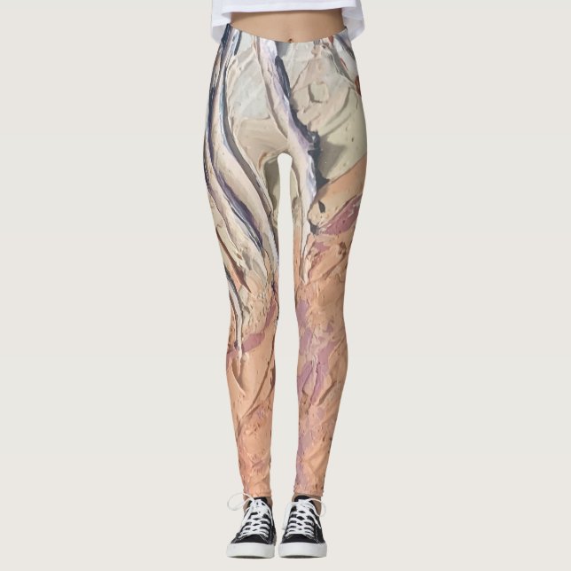 Leggings Textura #13 de la obra Viendo a travez de los ojos (Anverso)