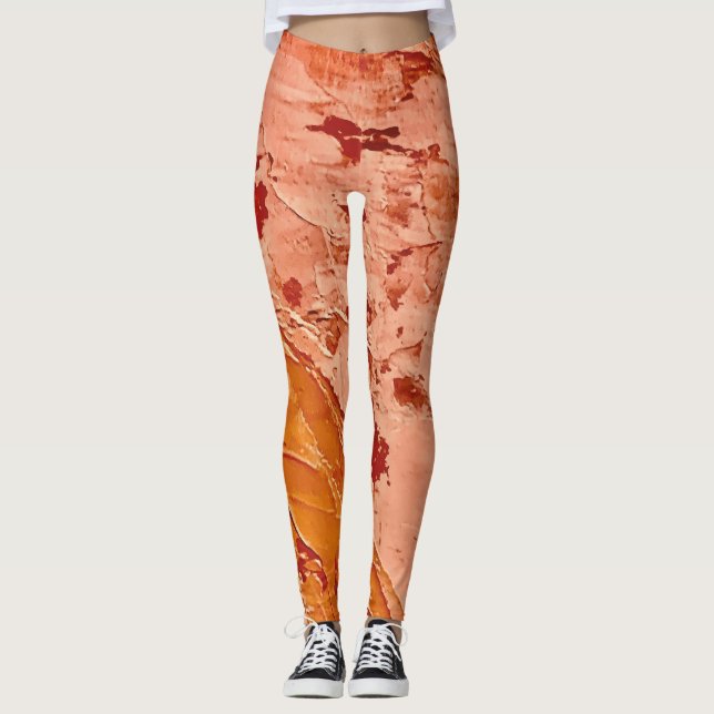 Leggings Textura #14 de la obra El corazón de los... (Anverso)