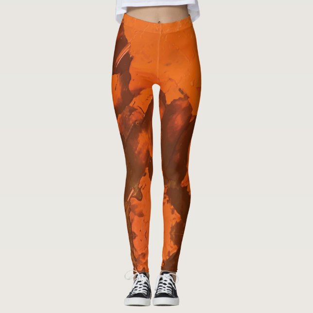 Leggings Textura #19 de la obra Nuit (Anverso)