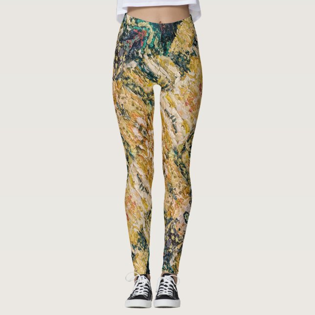 Leggings Textura #21 de obra Amanecer (Anverso)