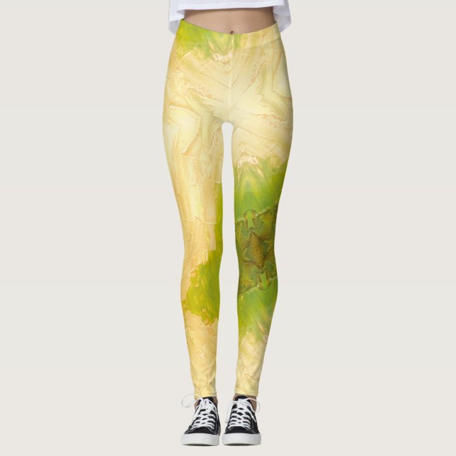 Leggings Textura #25 de la obra Nuit (Anverso)