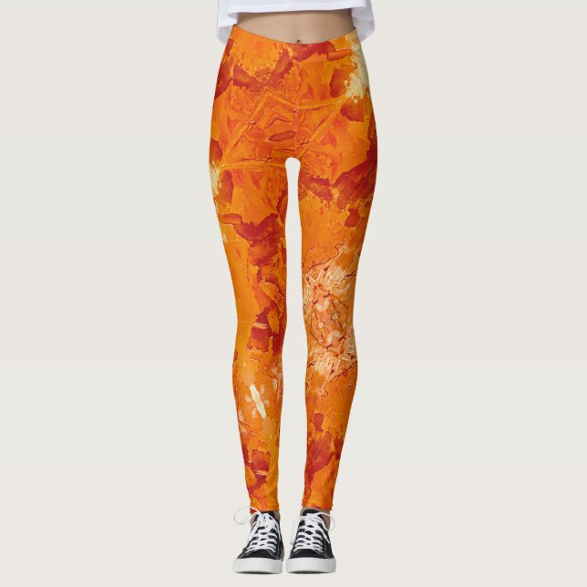 Leggings Textura #26 de la obra Nuit (Anverso)