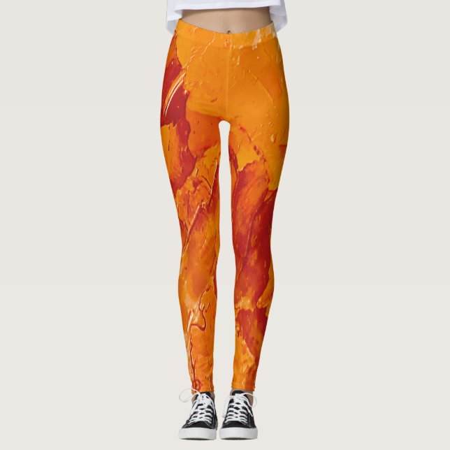 Leggings Textura #26 de la obra Nuit (Anverso)