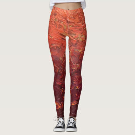 Leggings Textura #2 de la obra La puesta del sol