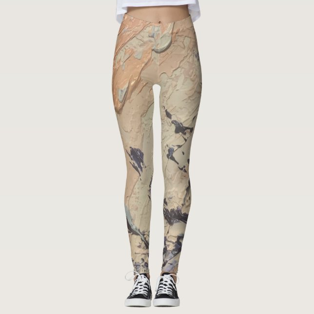 Leggings Textura #2 de la obra Viendo a travez de los ojos (Anverso)